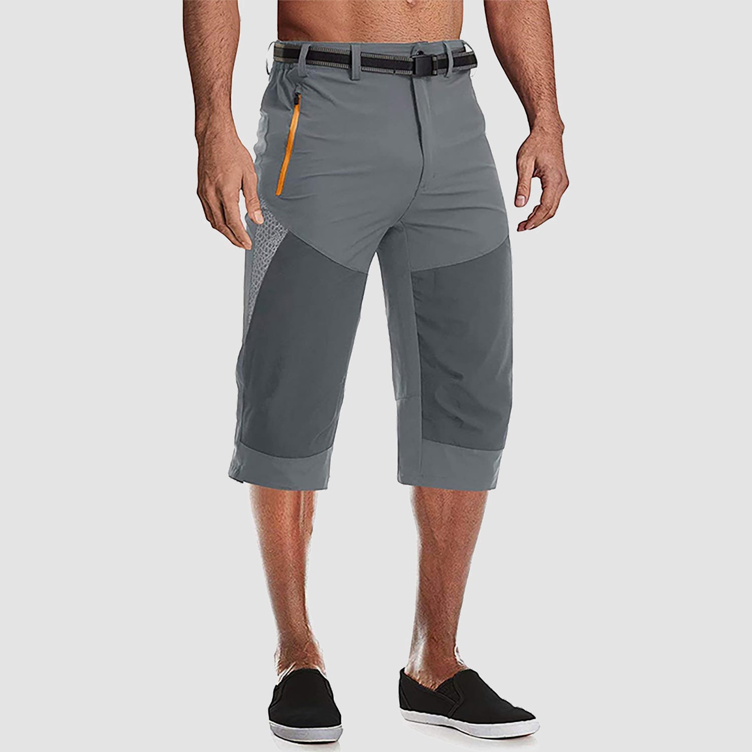 Men's Quick Dry Cargo Shorts - Below Knee