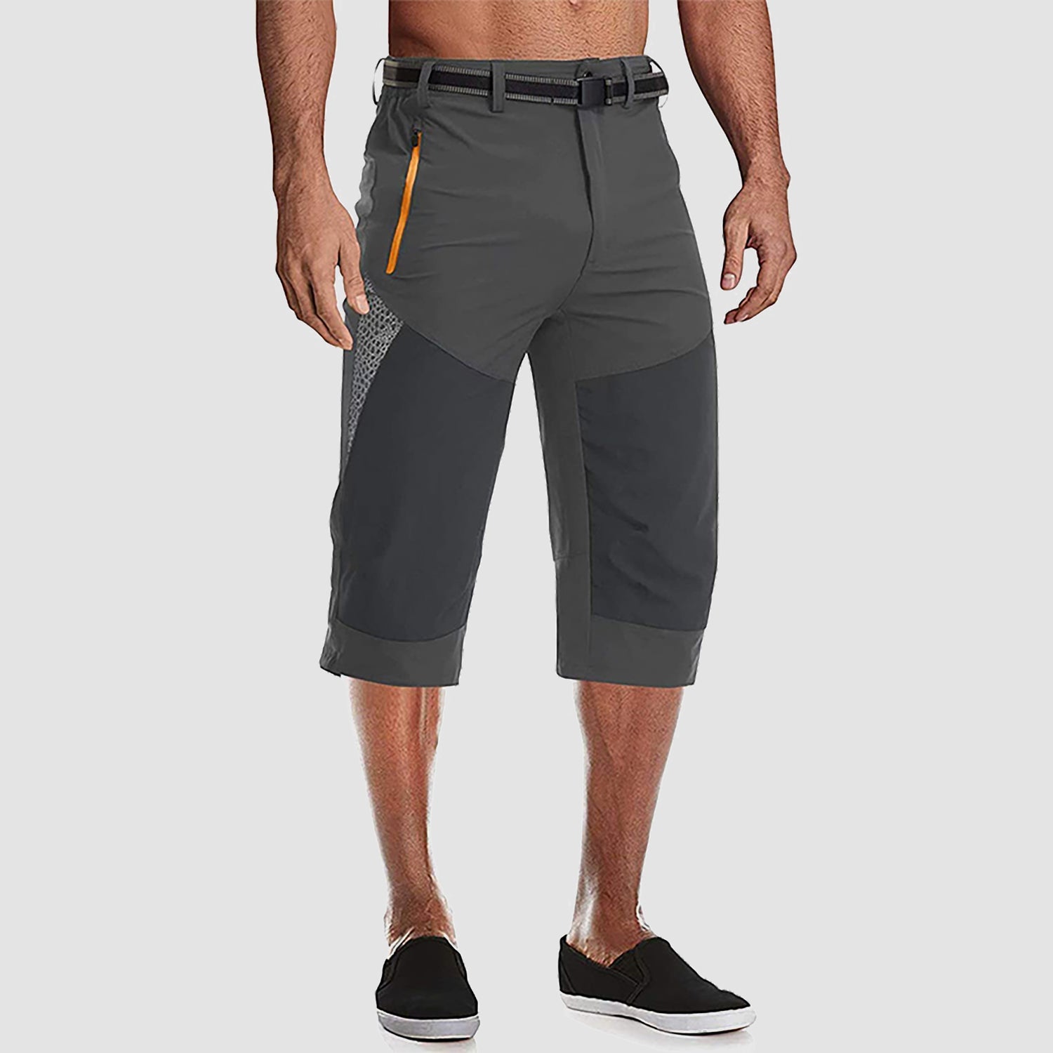 Men's Quick Dry Cargo Shorts - Below Knee