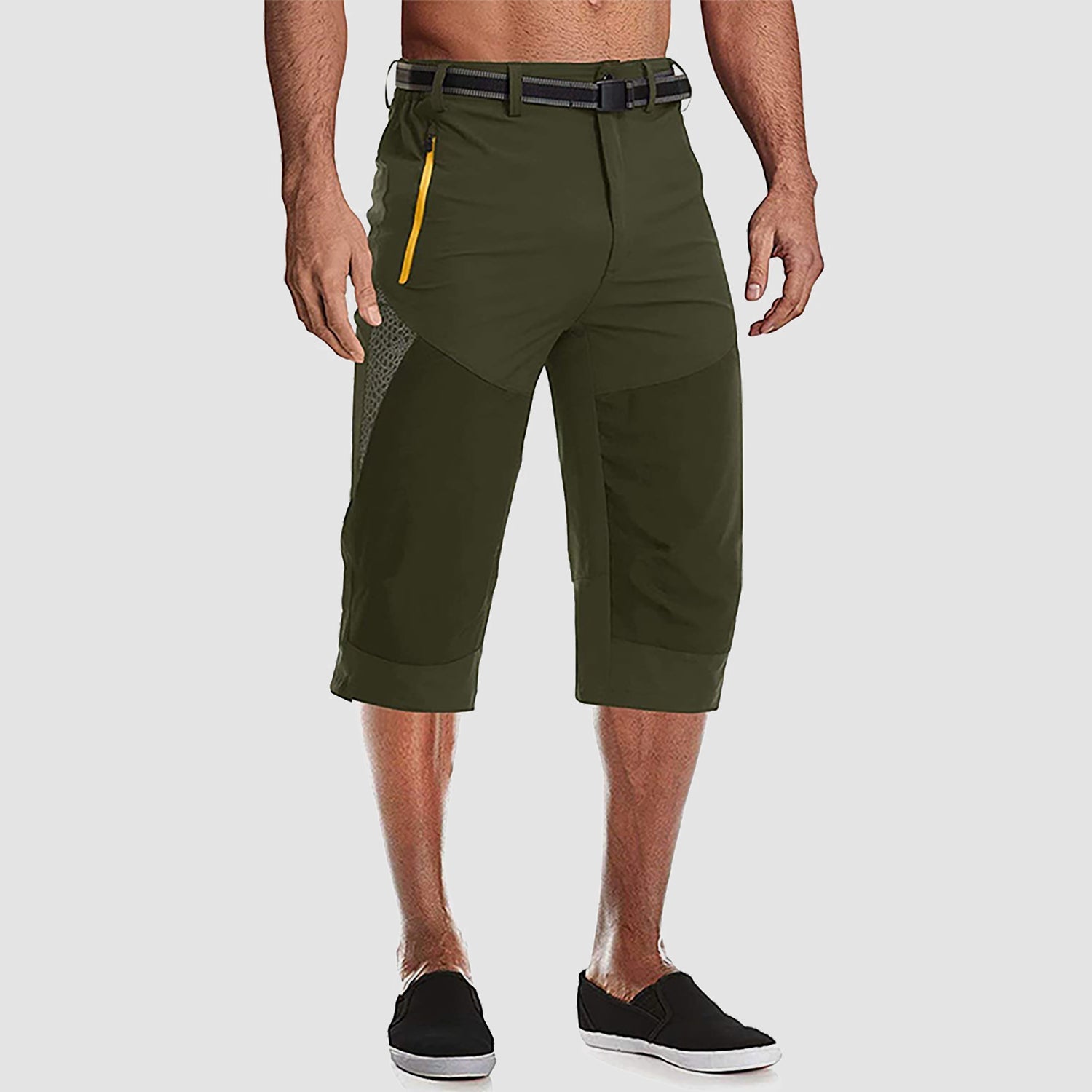 Men's Quick Dry Cargo Shorts - Below Knee