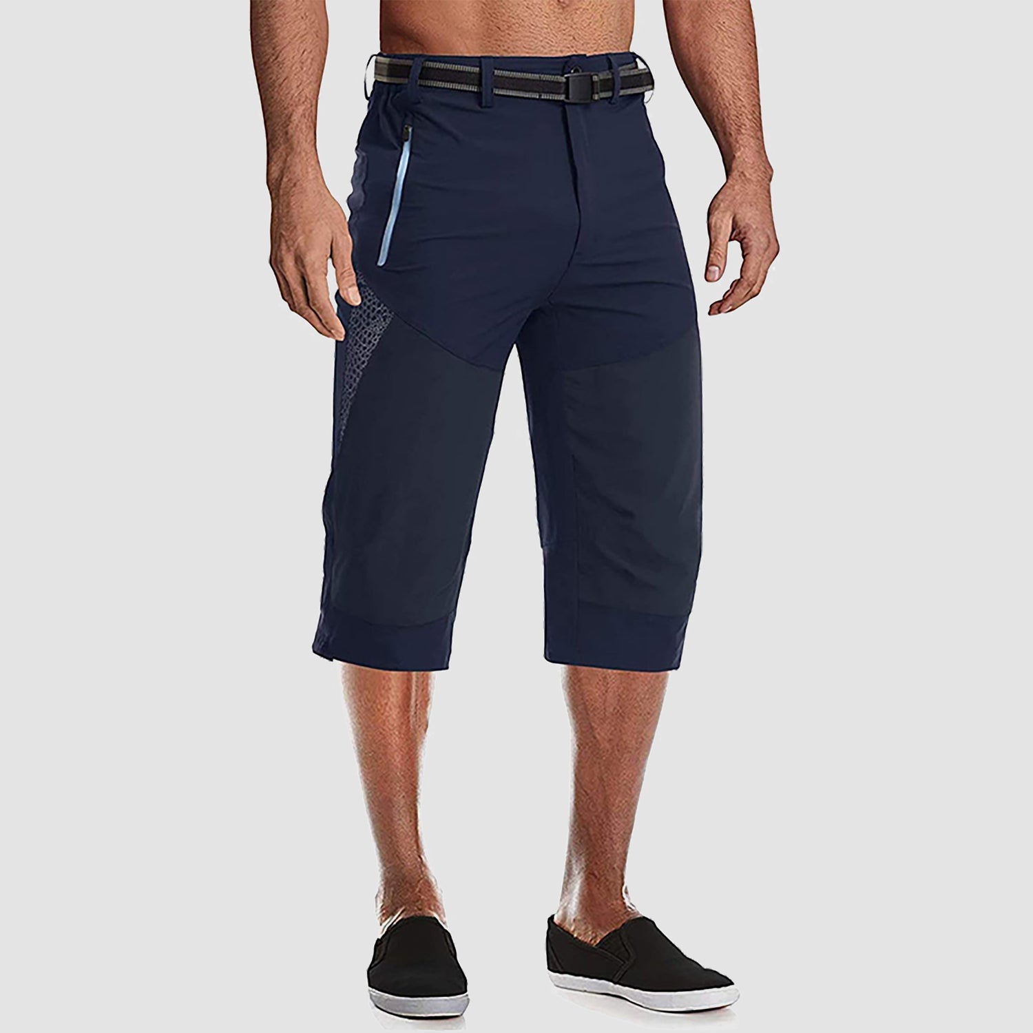 Men's Quick Dry Cargo Shorts - Below Knee