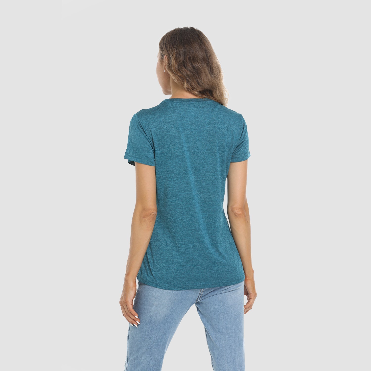 Women's Quick-Dry Short Sleeve Running Workout T-Shirt