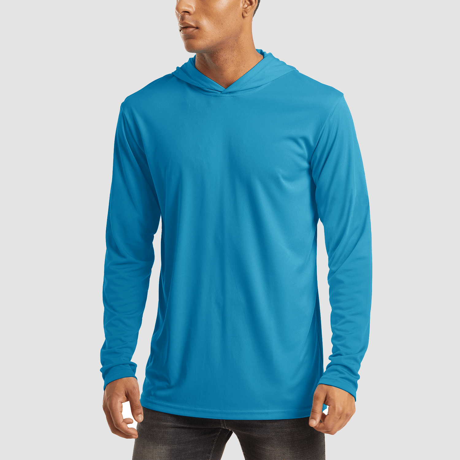 Men's UPF 50+ Hooded Fishing Shirts | Sun Protection