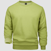 Men's Fleece Crewneck Sweatshirt - Warm Lilac Pullover