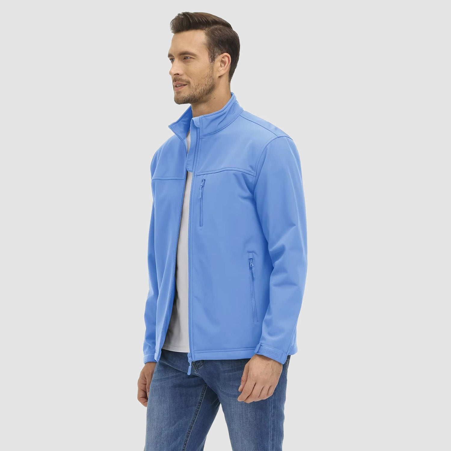 Men's Tactical Fleece-Lined Soft Shell Winter Jacket