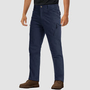Men's Rip-Stop Tactical Cargo Pants - 9 Pockets, Lightweight