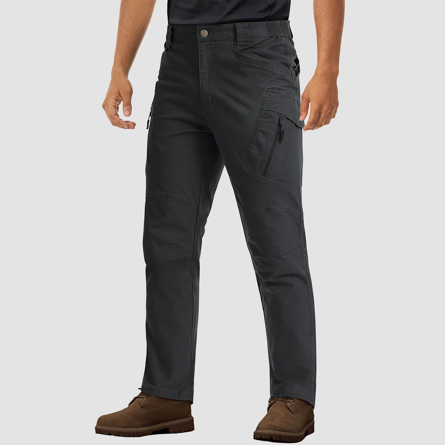 Men's Rip-Stop Tactical Cargo Pants - 9 Pockets, Lightweight