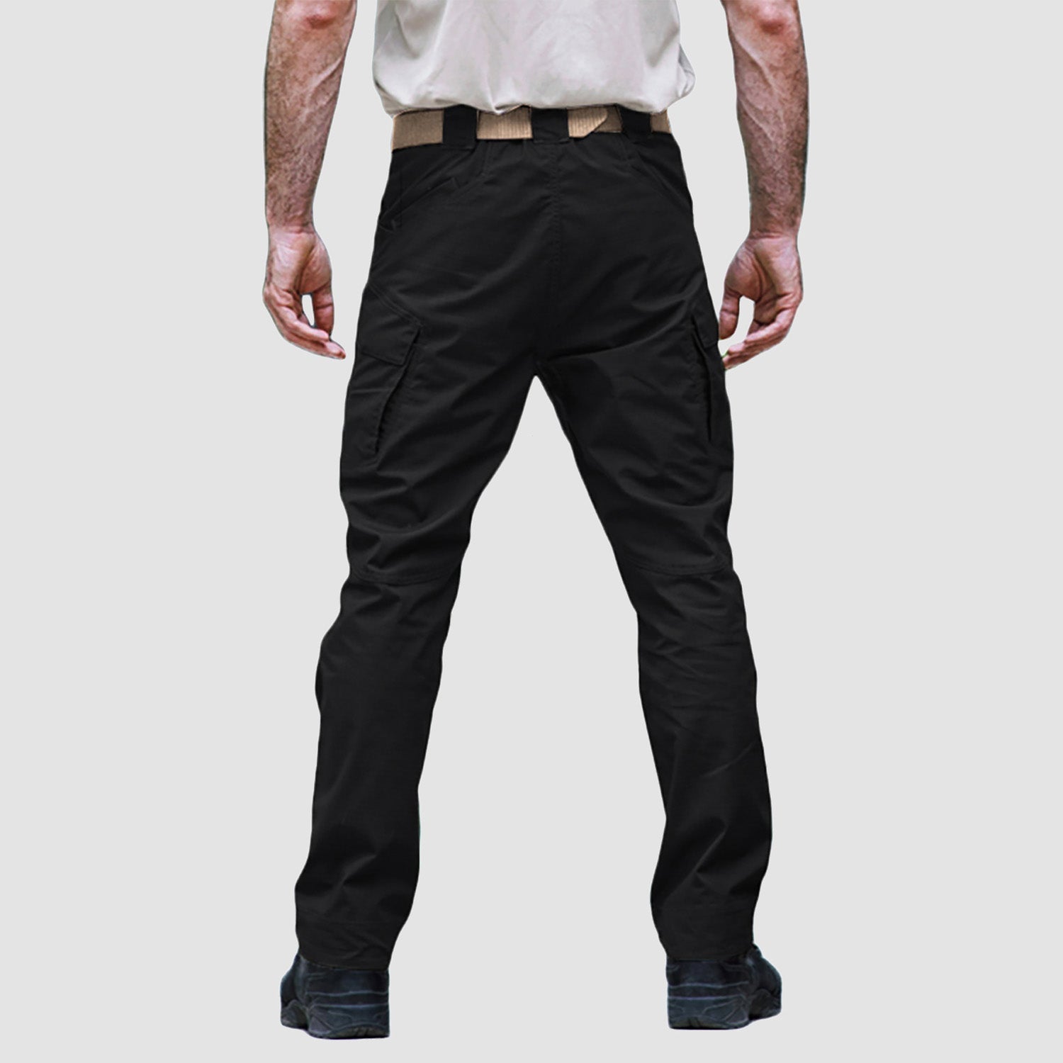 Men's Tactical Pants with 9 Pockets Rip-Stop Work Hiking Pants