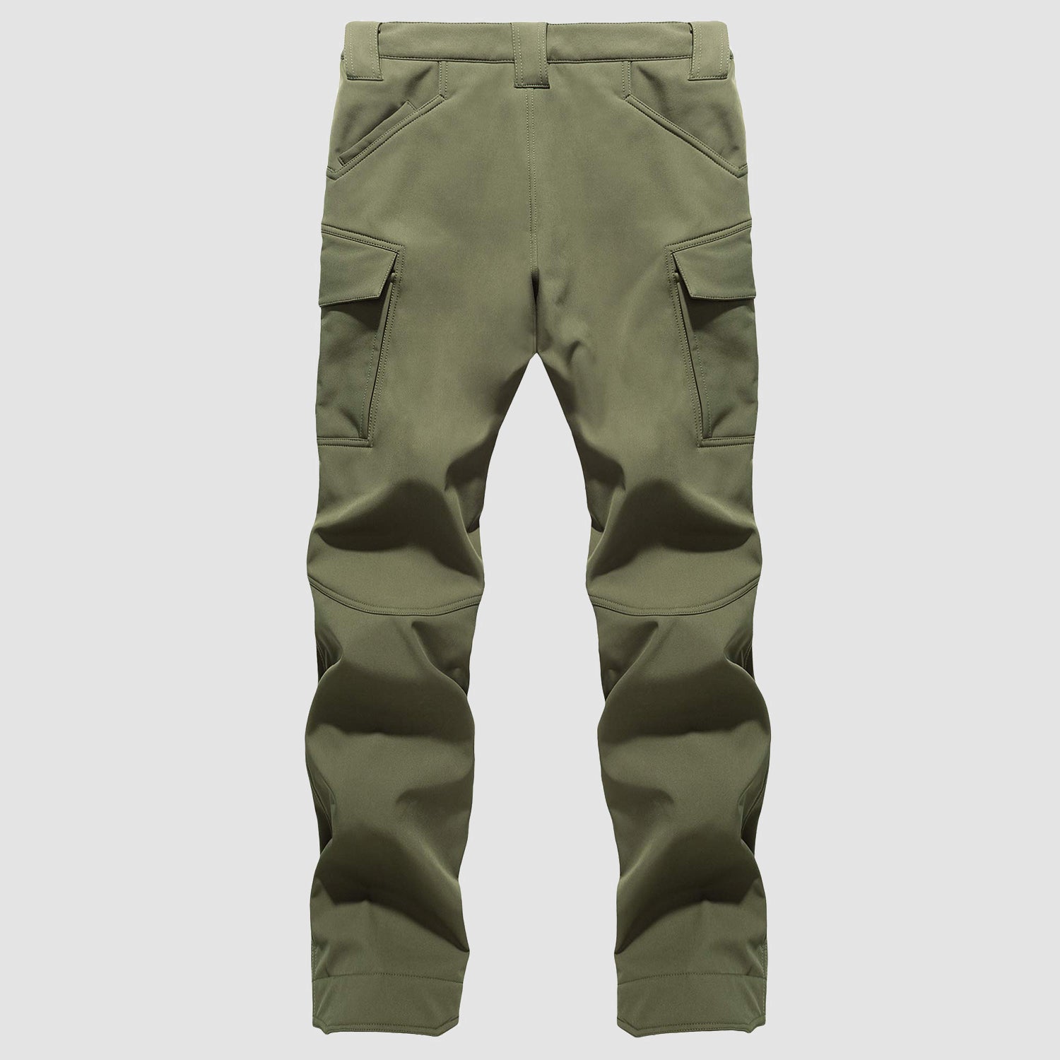 Men's Tactical Pants, 9 Pockets, Fleece Lined, Water Repellent