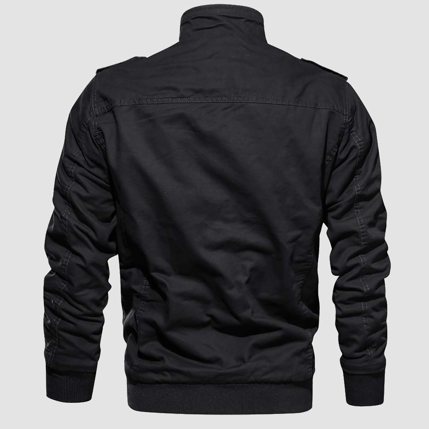 Men's Winter Military Cargo Jacket - Fleece Tactical Coat