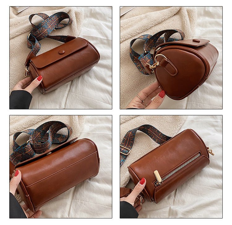 Lina™ Vintage Flap | Crossbody Bag - veyora