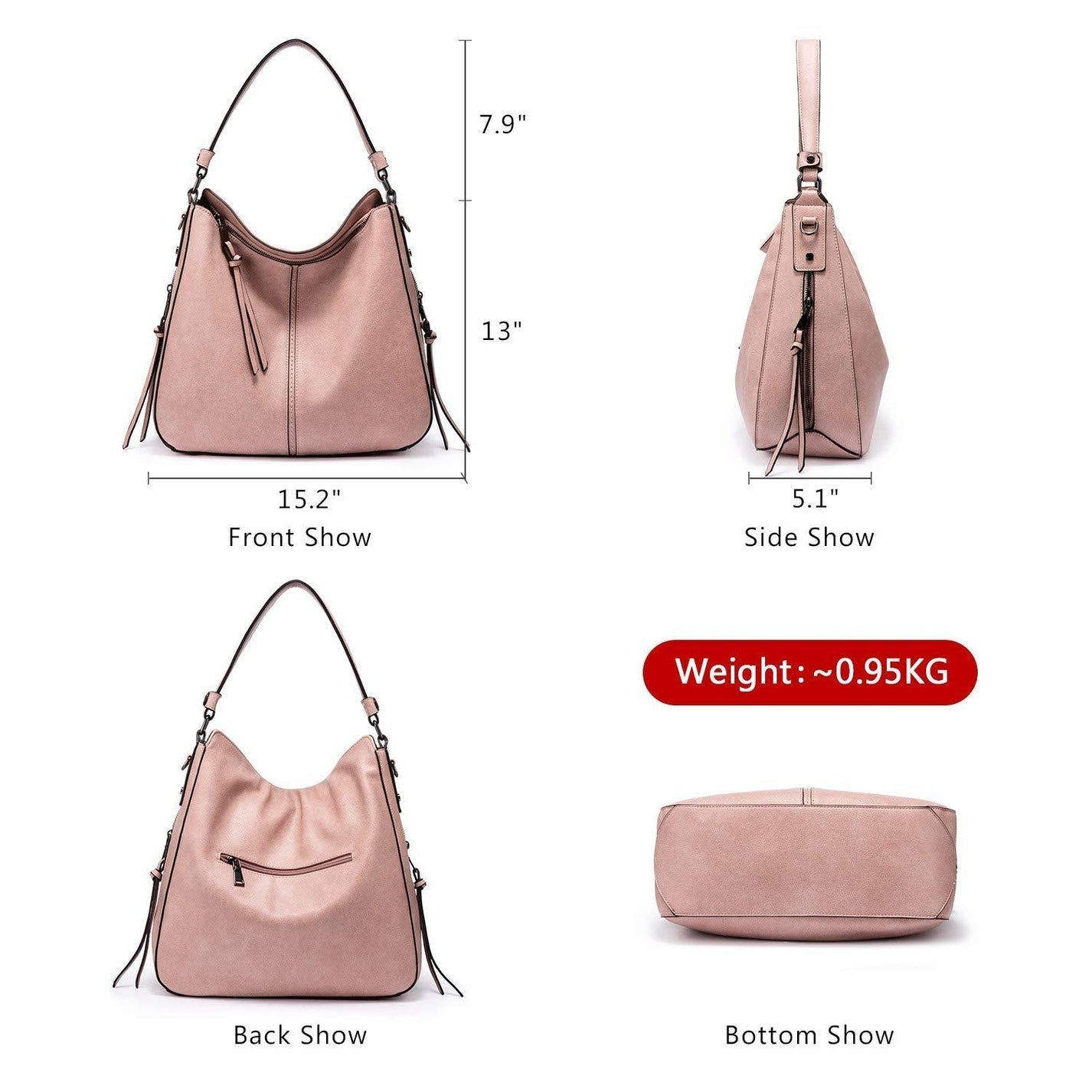 Brooklyn™ Tote Elegance | Large Capacity Shoulder Bag - veyora