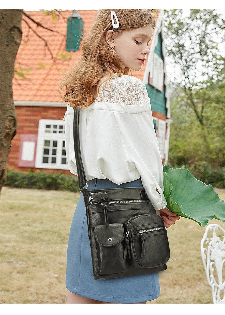 Ariana™ Crossbody | Chic Multiple Pockets Bag - veyora