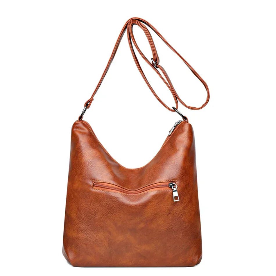 Ellie™ Double Charm | Multi Pocket Shoulder Bag - veyora