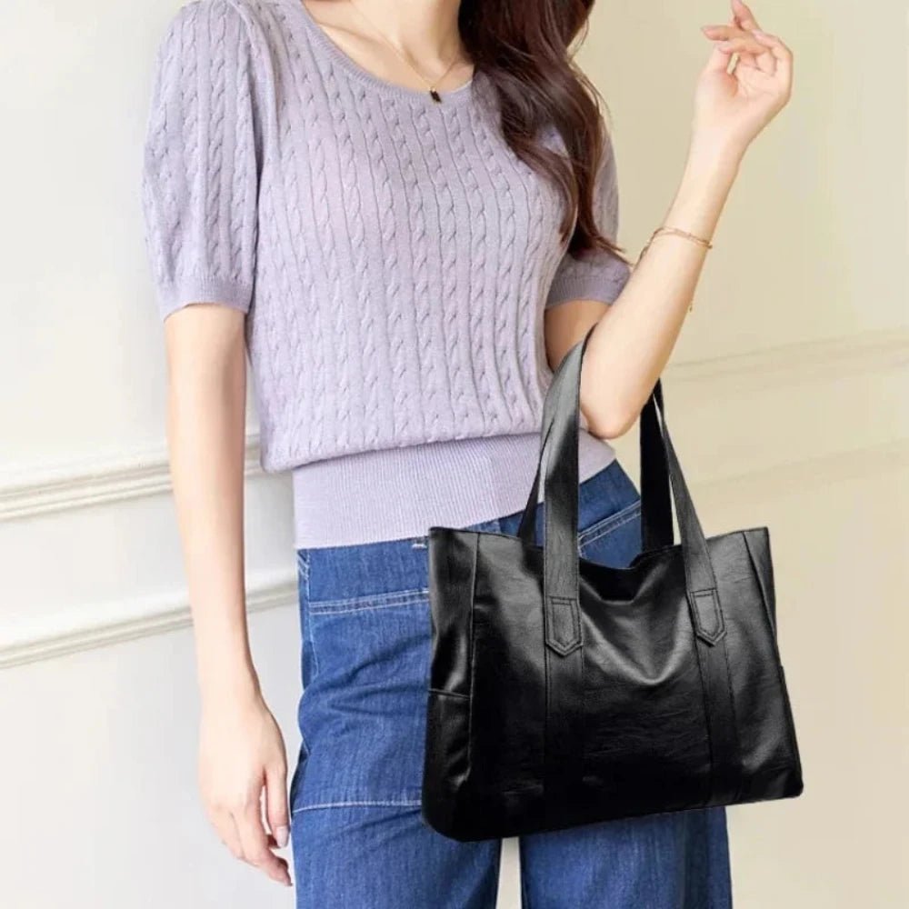 Abigail™ - Minimalist Luxury Soft Shoulder Bag - veyora