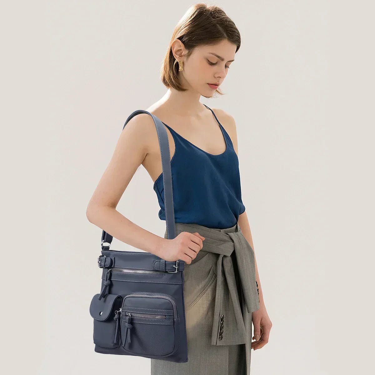 Ariana™ Crossbody | Chic Multiple Pockets Bag - veyora