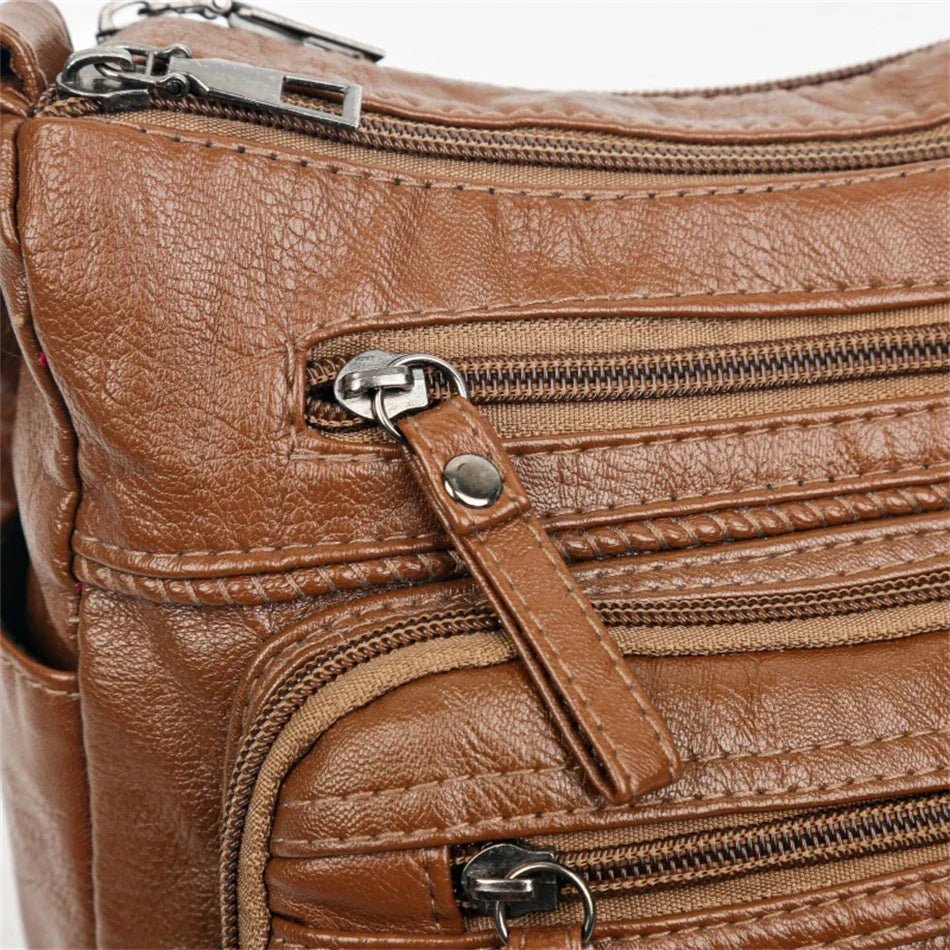 Olivia™ Vintage Charm | Soft Zipper Bag - veyora