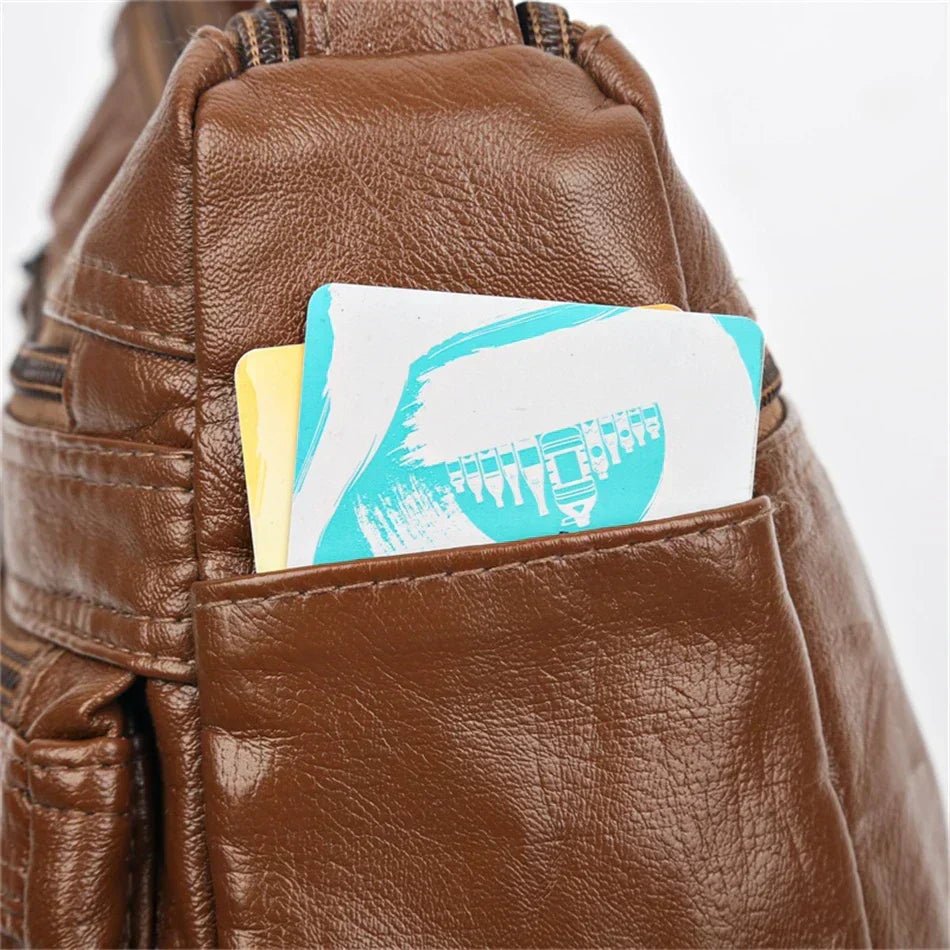 Olivia™ Vintage Charm | Soft Zipper Bag - veyora