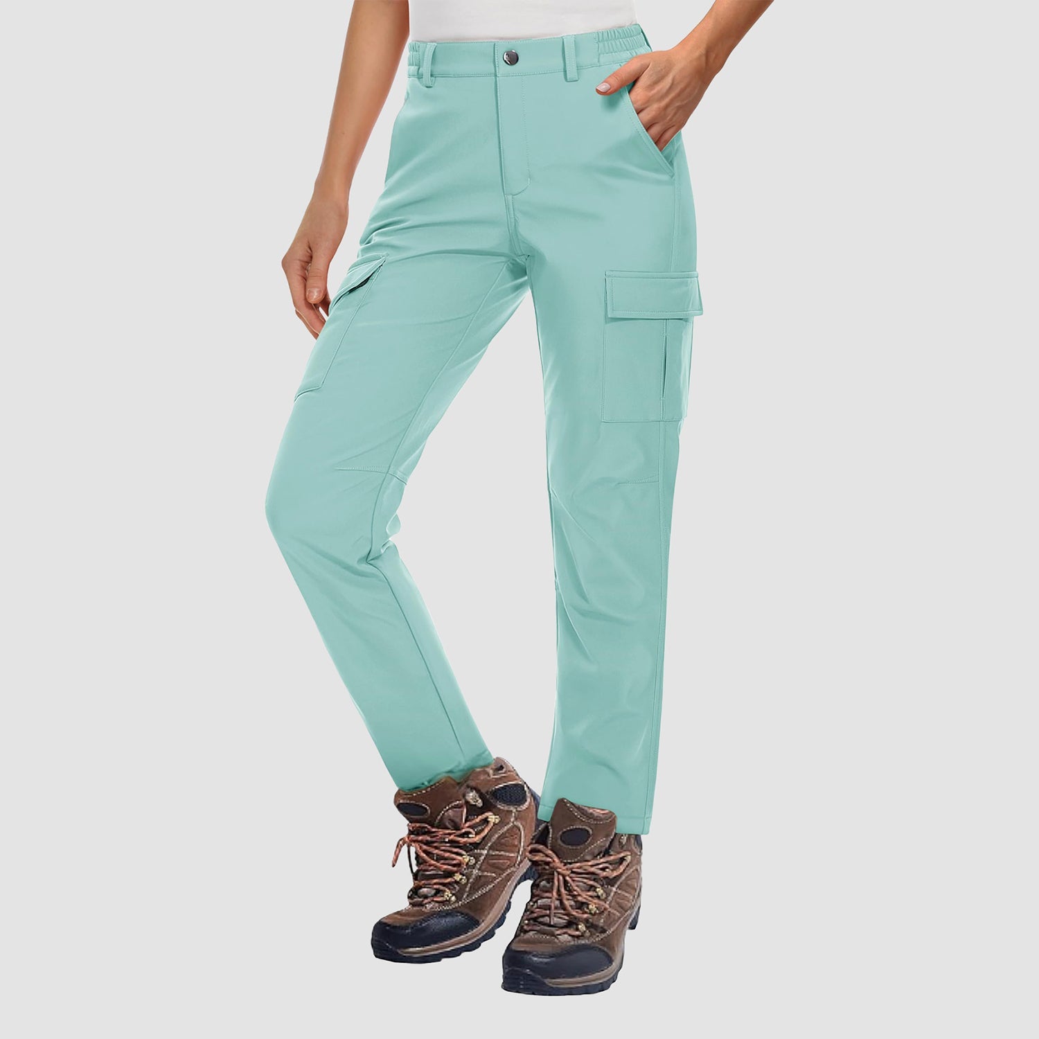 Women's Hiking Pants - Fleece-Lined & Water-Resistant