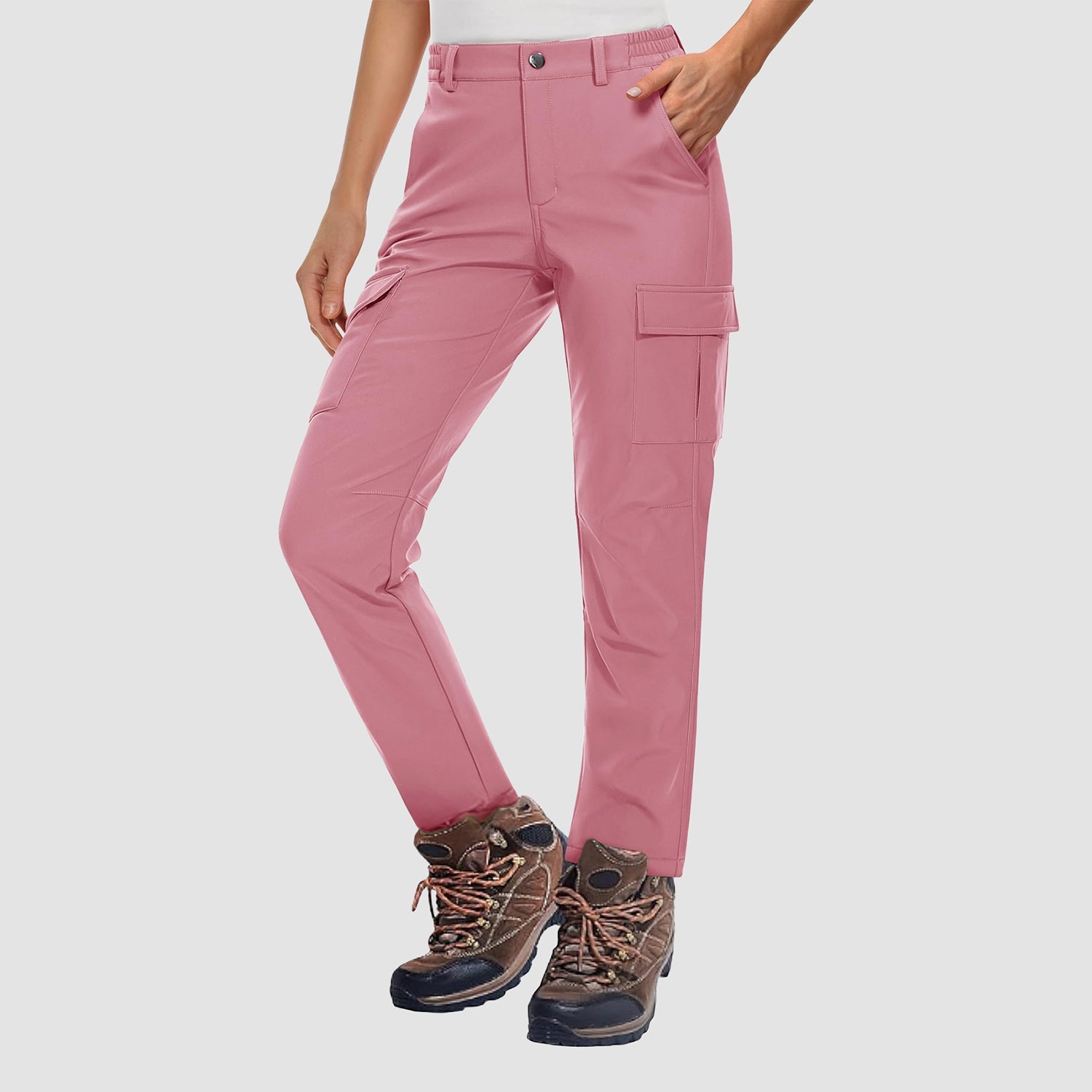 Women's Hiking Pants - Fleece-Lined & Water-Resistant