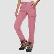 Women's Hiking Pants - Fleece-Lined & Water-Resistant