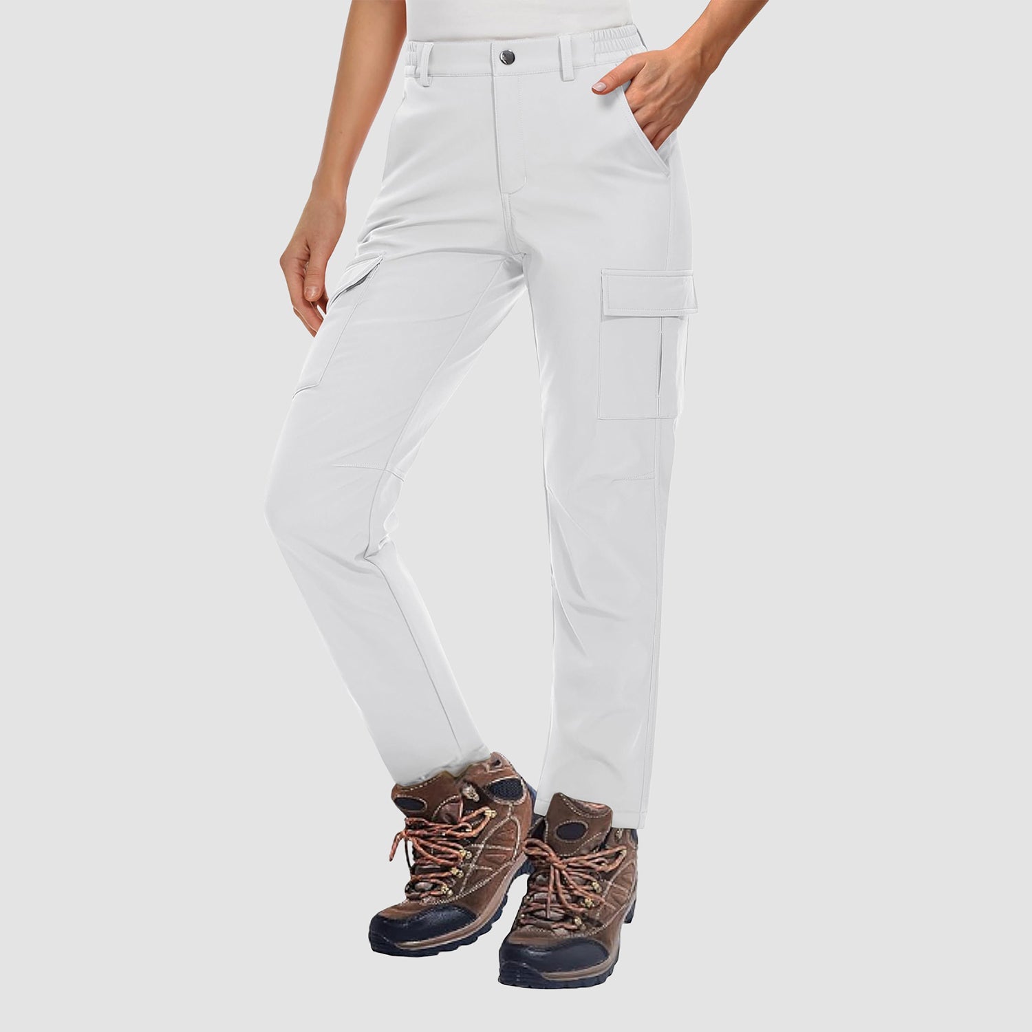 Women's Hiking Pants - Fleece-Lined & Water-Resistant