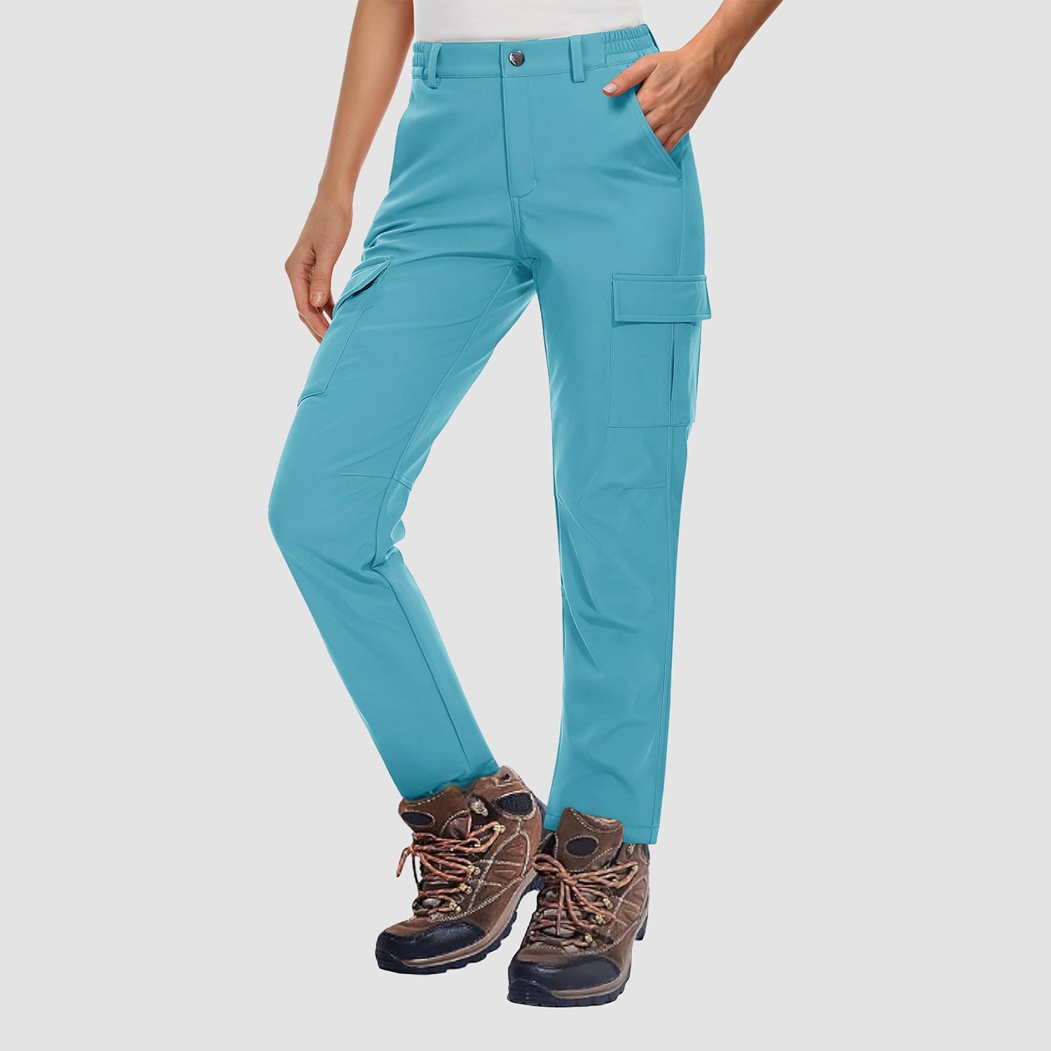 Women's Hiking Pants - Fleece-Lined & Water-Resistant