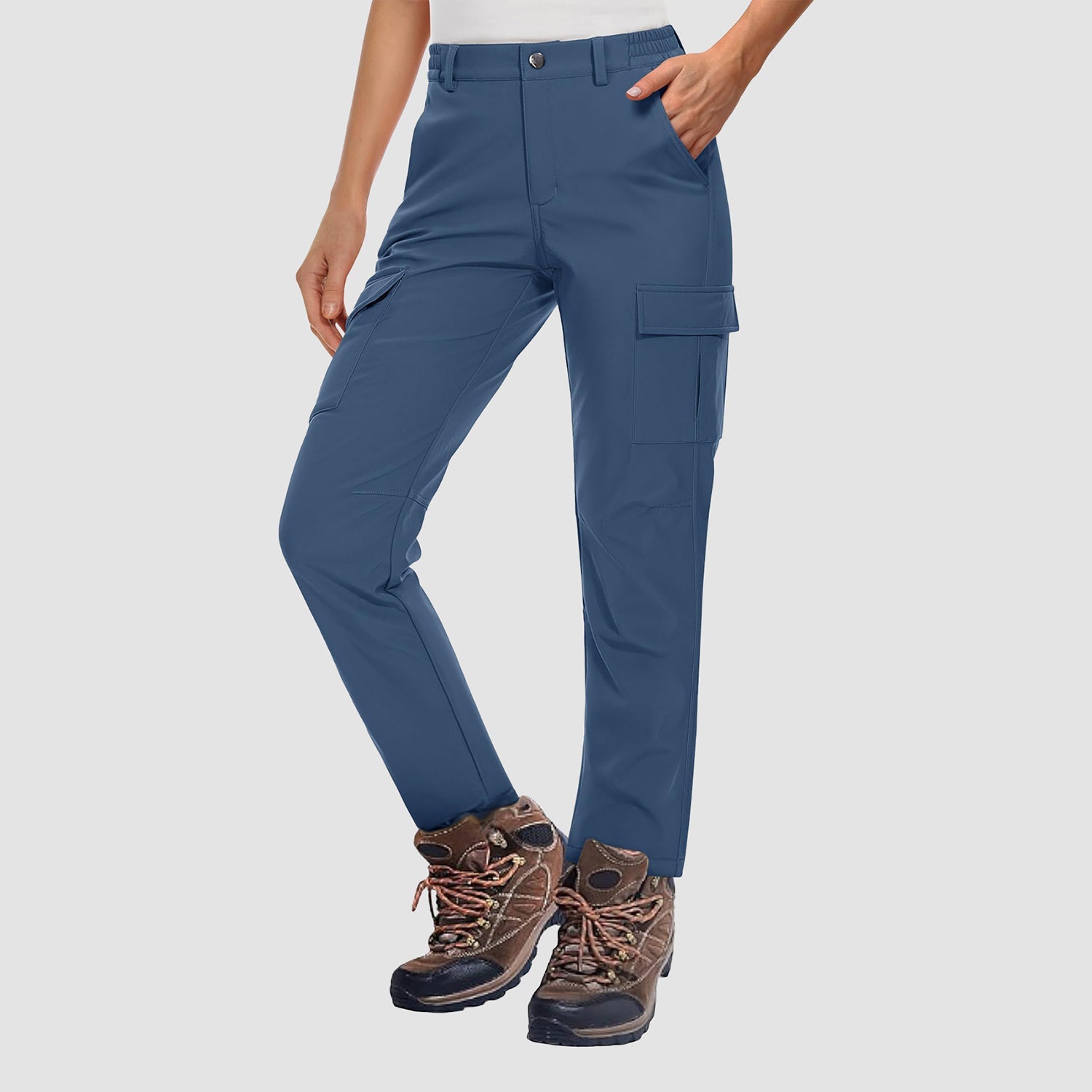 Women's Hiking Pants - Fleece-Lined & Water-Resistant