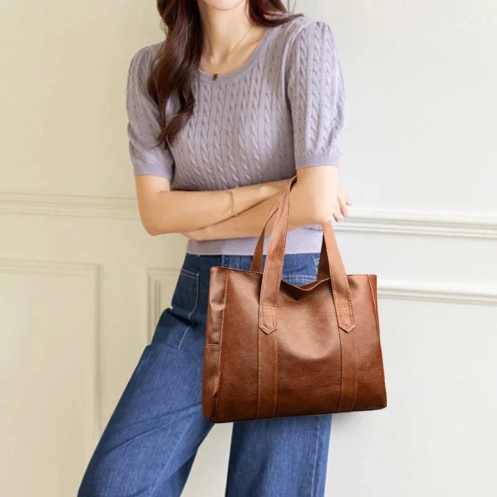 Abigail™ - Minimalist Luxury Soft Shoulder Bag - veyora