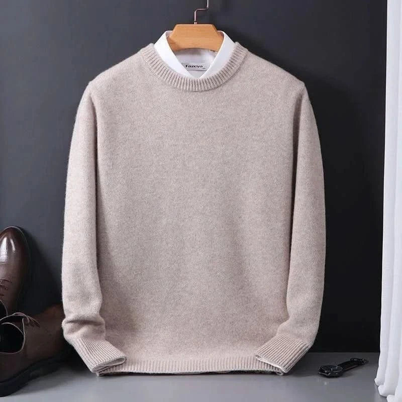 Levi™ - Stylish Soft Solid Color Comfortable Pullover - veyora