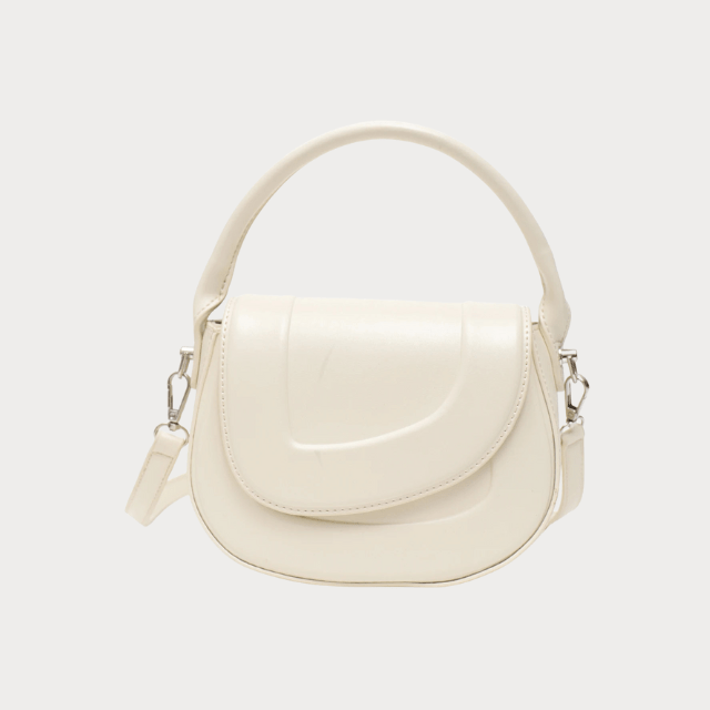 Charlotte™ Luxe Statement | Minimalist Saddle Bag - veyora