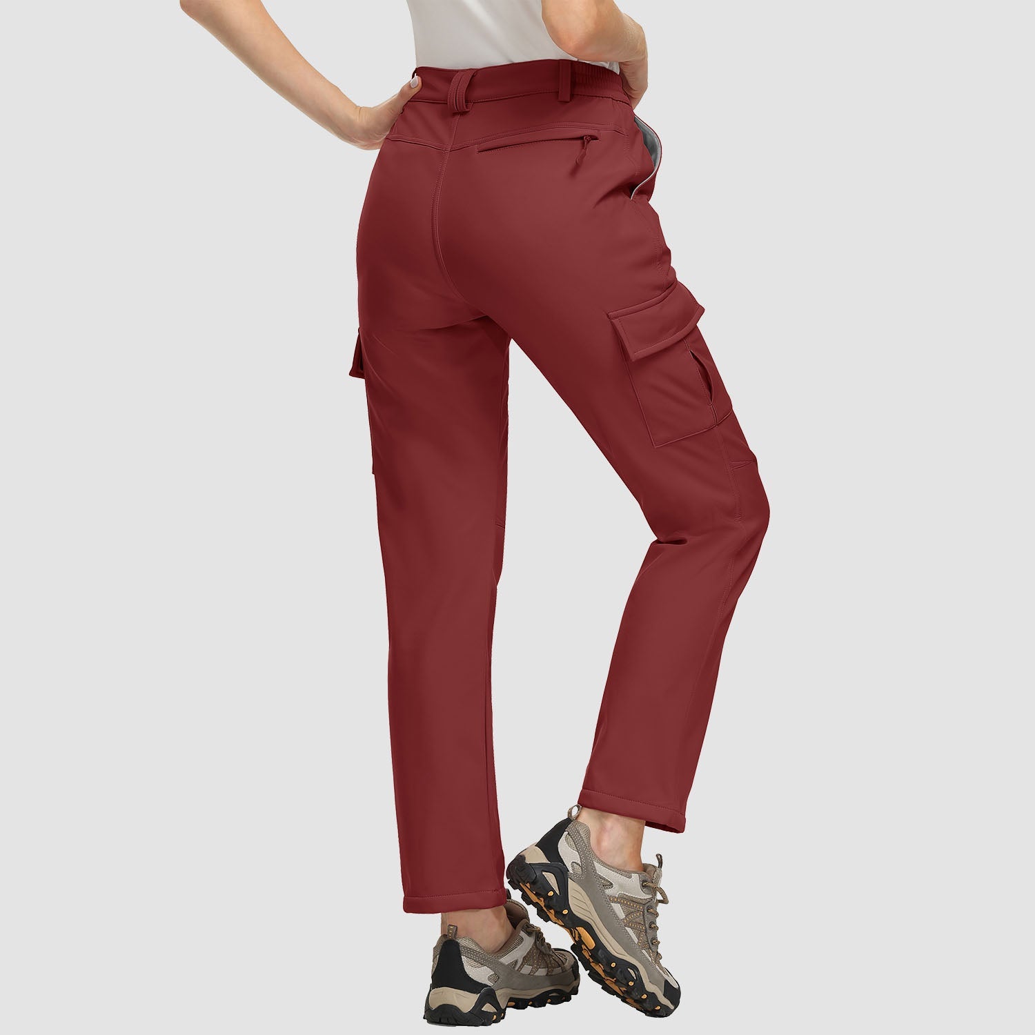 Women's Hiking Pants - Fleece-Lined & Water-Resistant