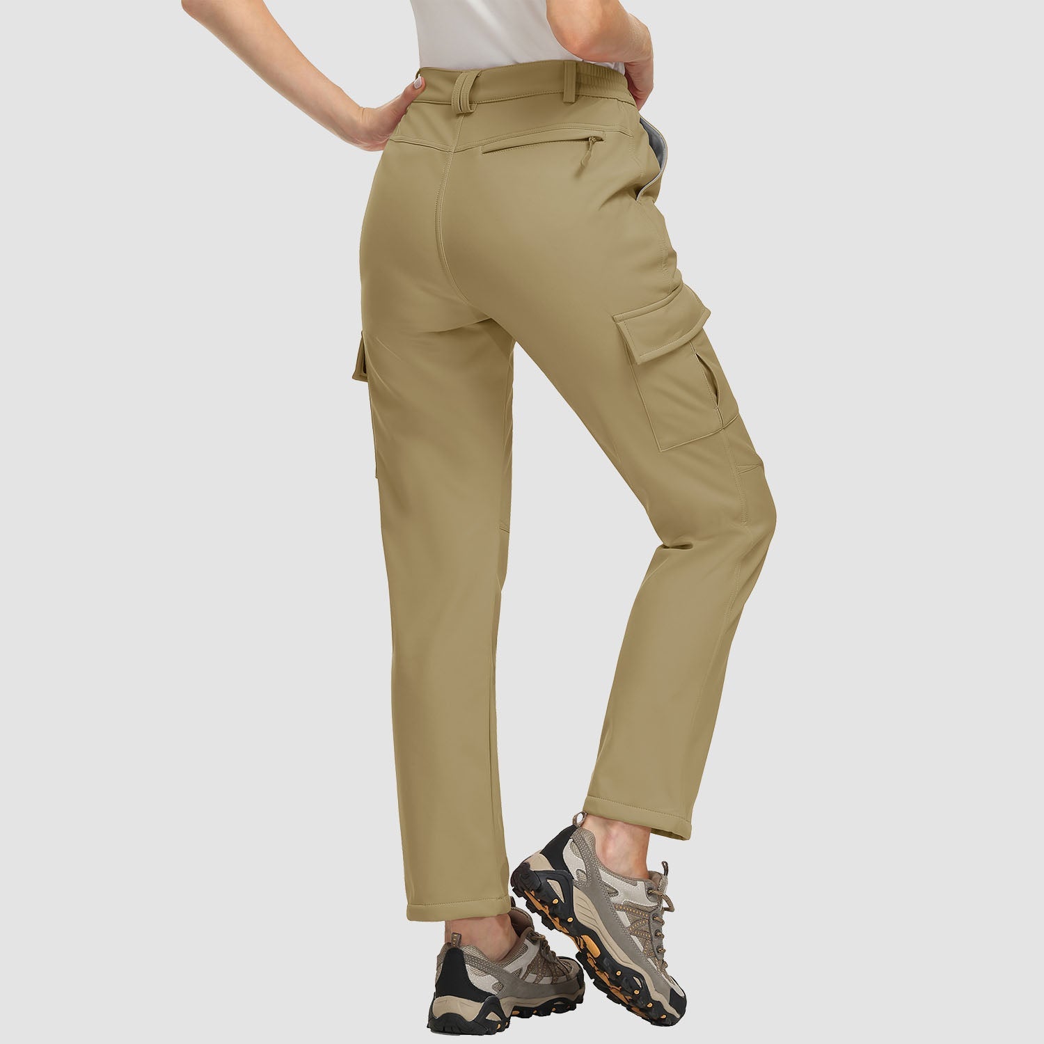 Women's Hiking Pants - Fleece-Lined & Water-Resistant