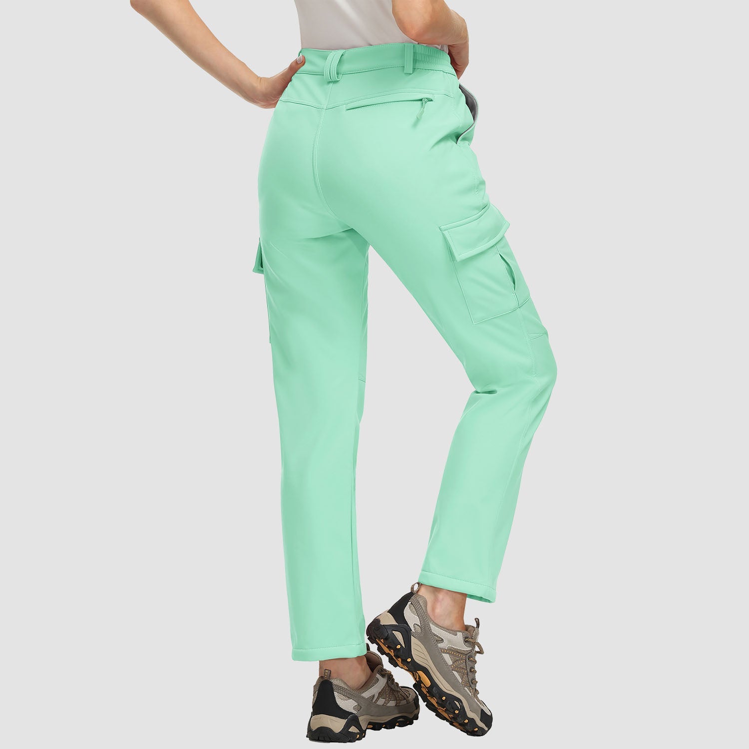 Women's Hiking Pants - Fleece-Lined & Water-Resistant