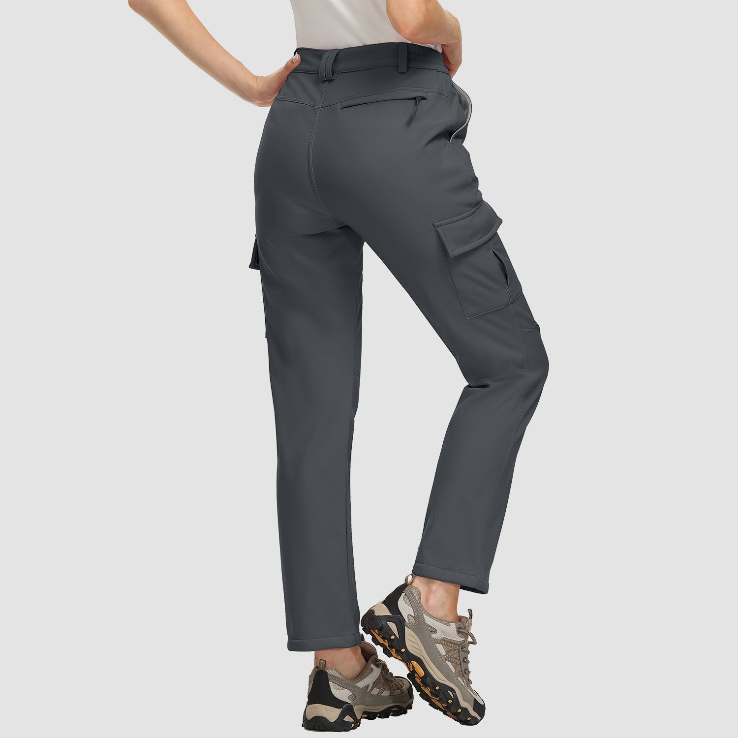 Women's Hiking Pants - Fleece-Lined & Water-Resistant