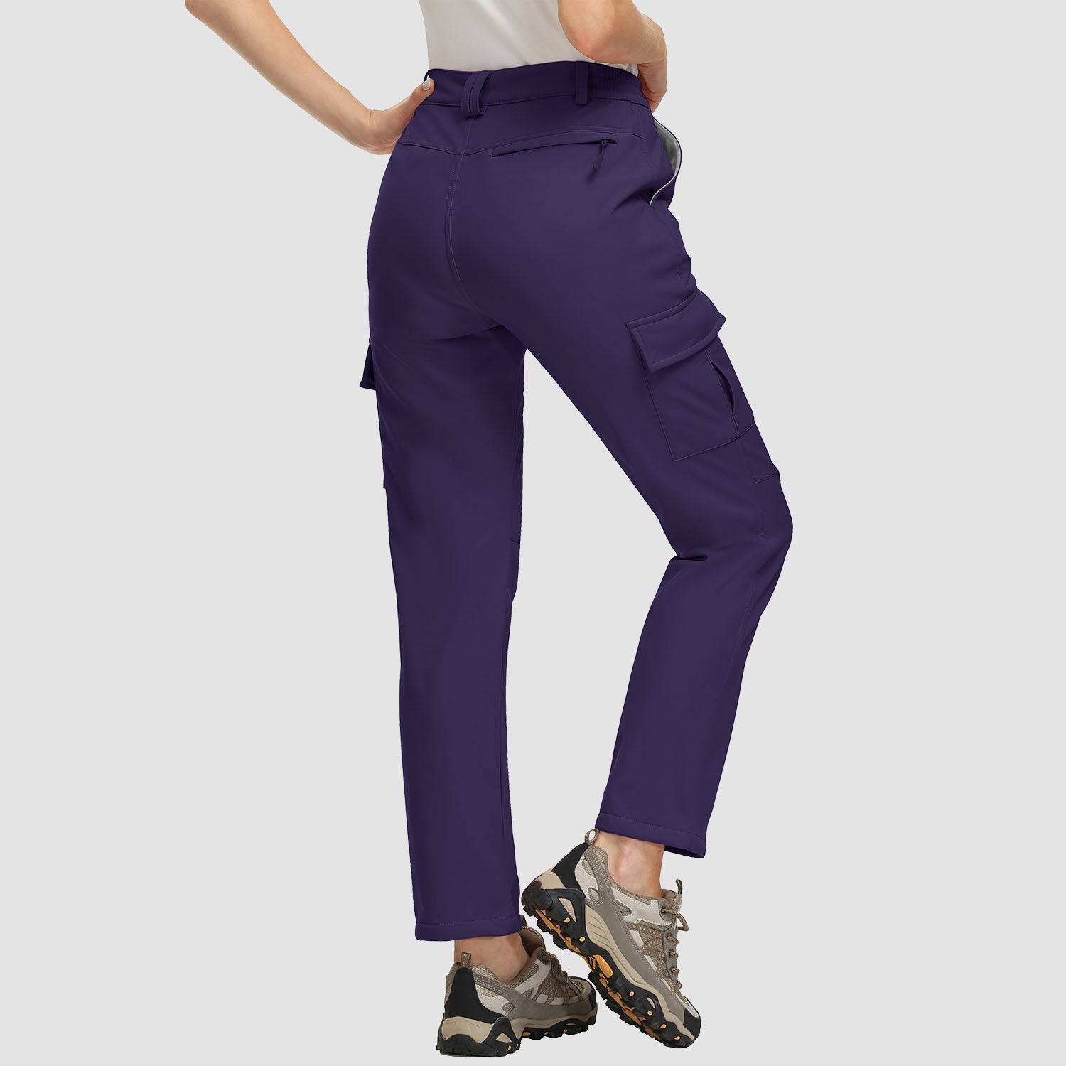 Women's Hiking Pants - Fleece-Lined & Water-Resistant