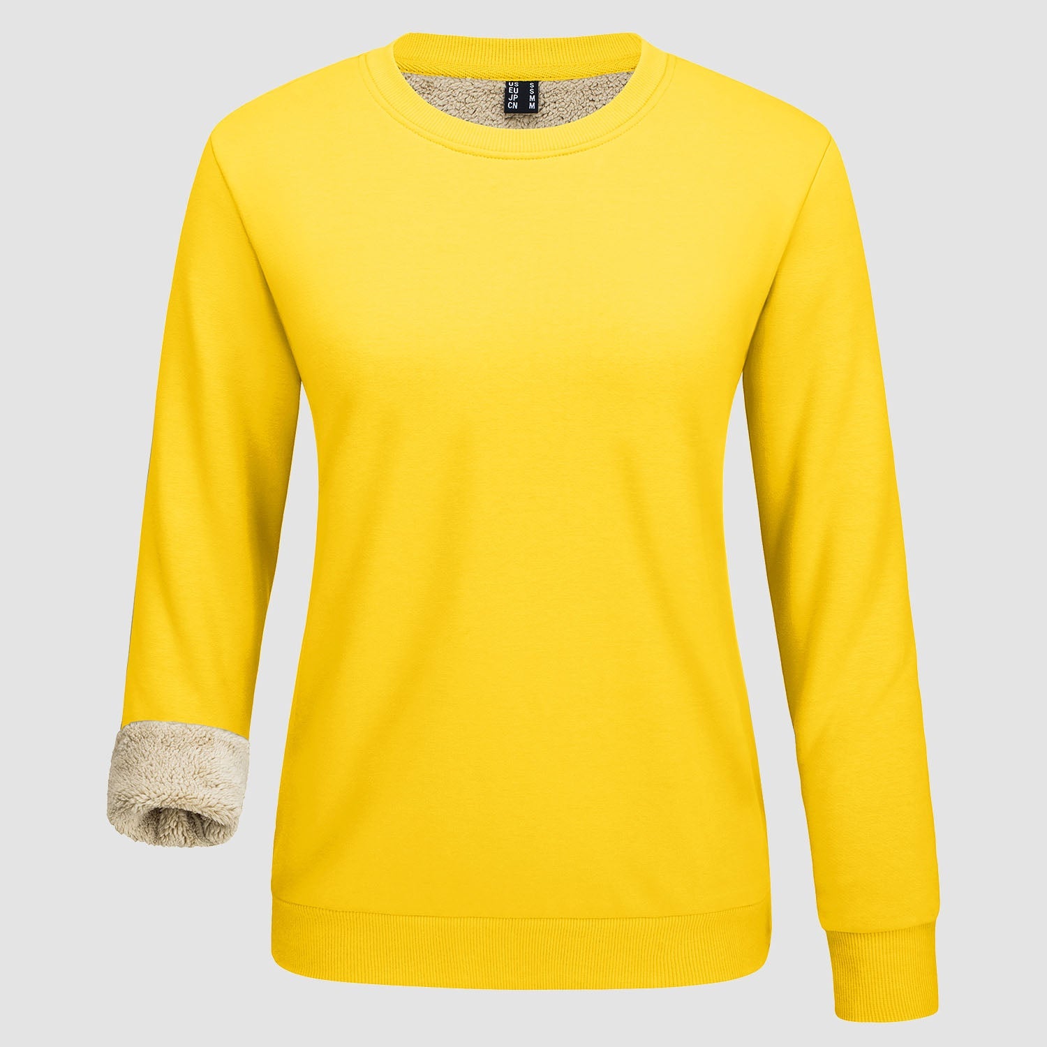Women's Fleece Sweatshirt - Crewneck, Winter Warm & Cozy
