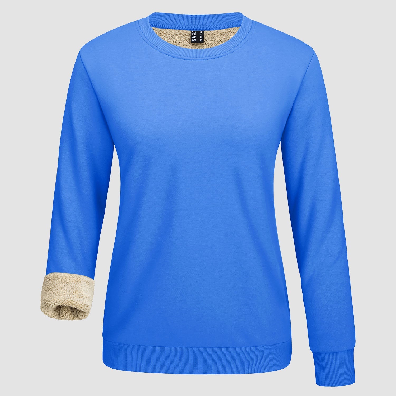 Women's Fleece Sweatshirt - Crewneck, Winter Warm & Cozy