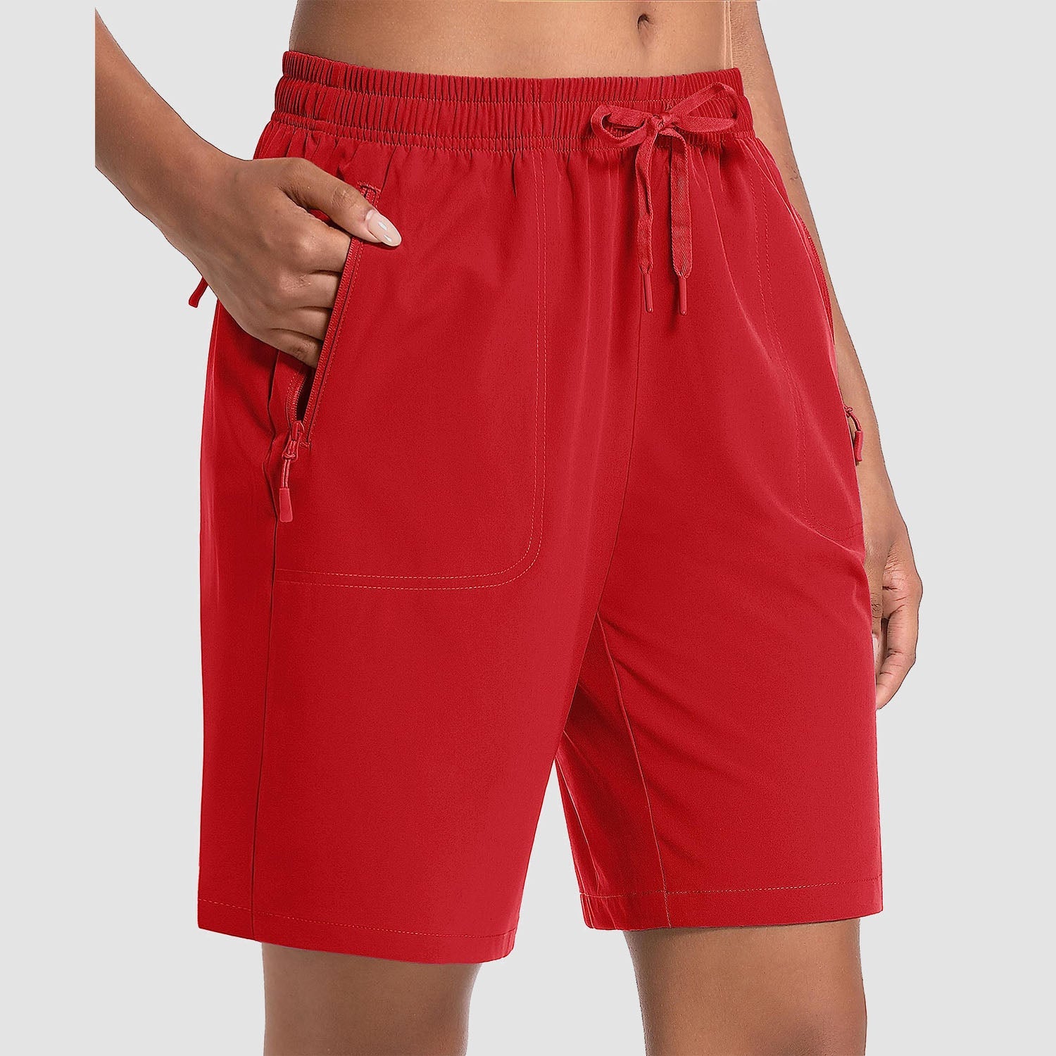 Women's Lightweight Quick-Dry Hiking Shorts with 3 Pockets