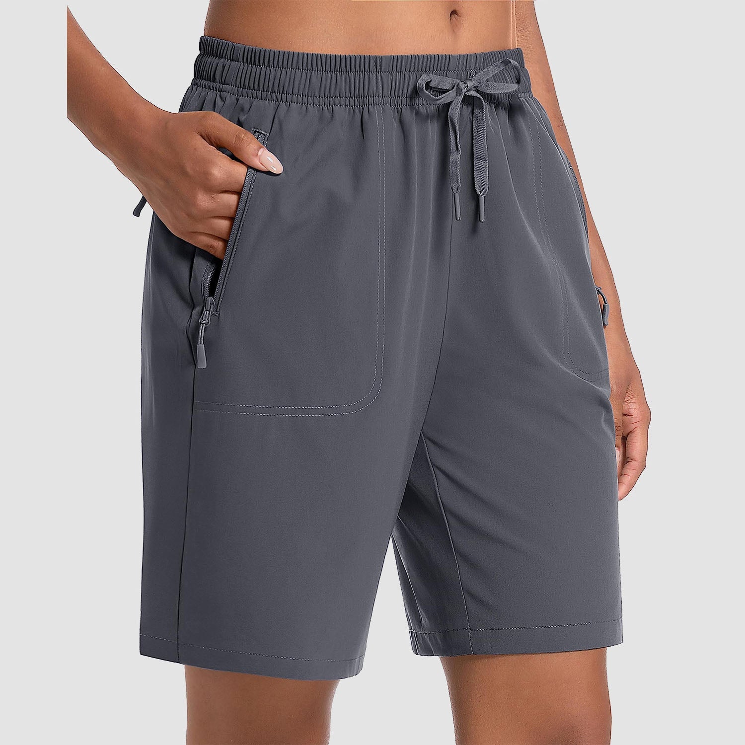 Women's Lightweight Quick-Dry Hiking Shorts with 3 Pockets