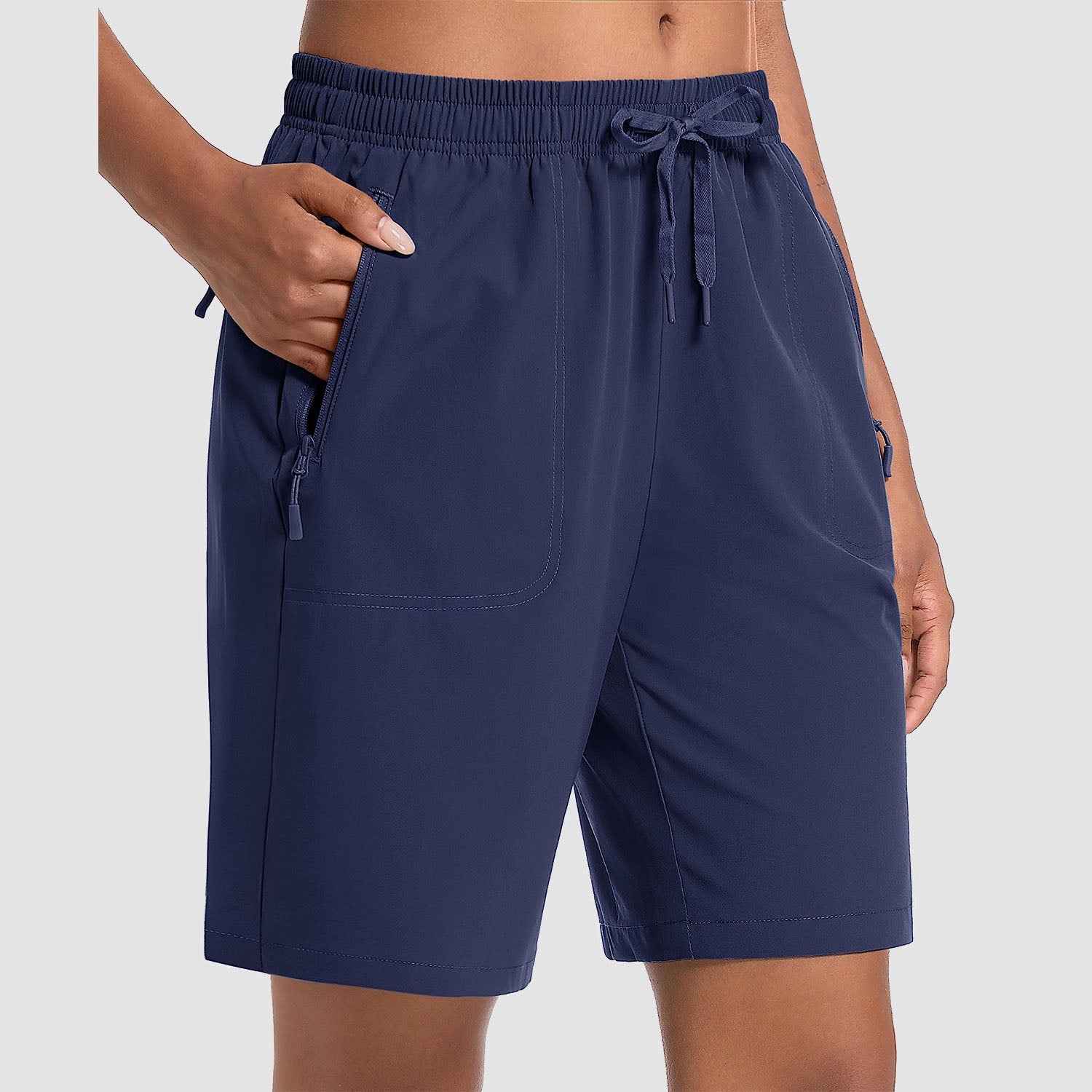 Women's Lightweight Quick-Dry Hiking Shorts with 3 Pockets
