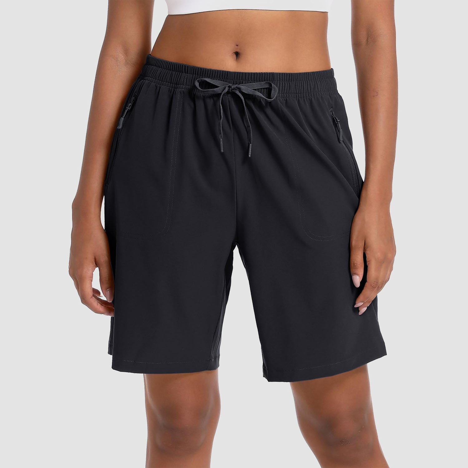 Women's Lightweight Quick-Dry Hiking Shorts with 3 Pockets