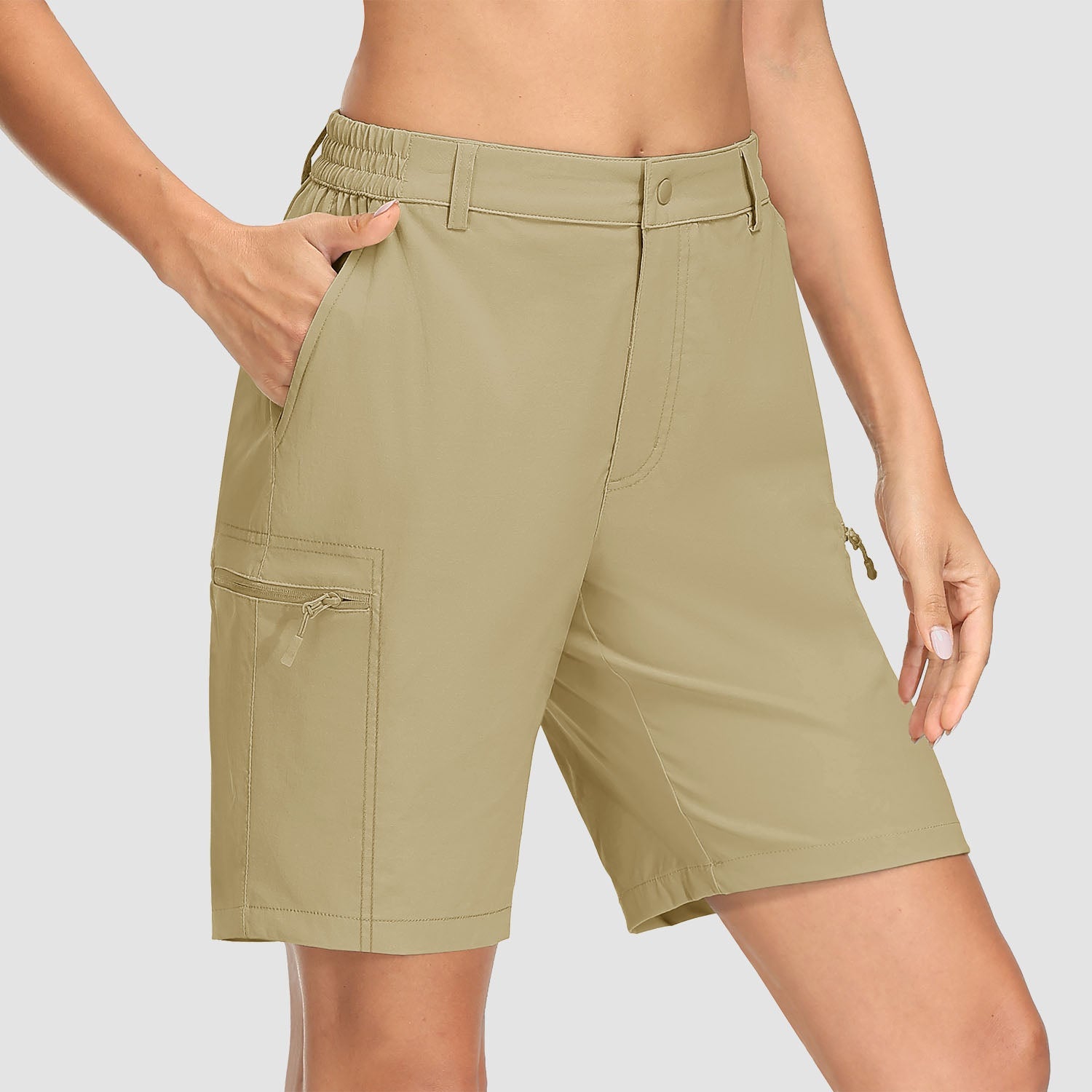 Women's Hiking Shorts - 5-Pocket Ripstop & Quick Dry