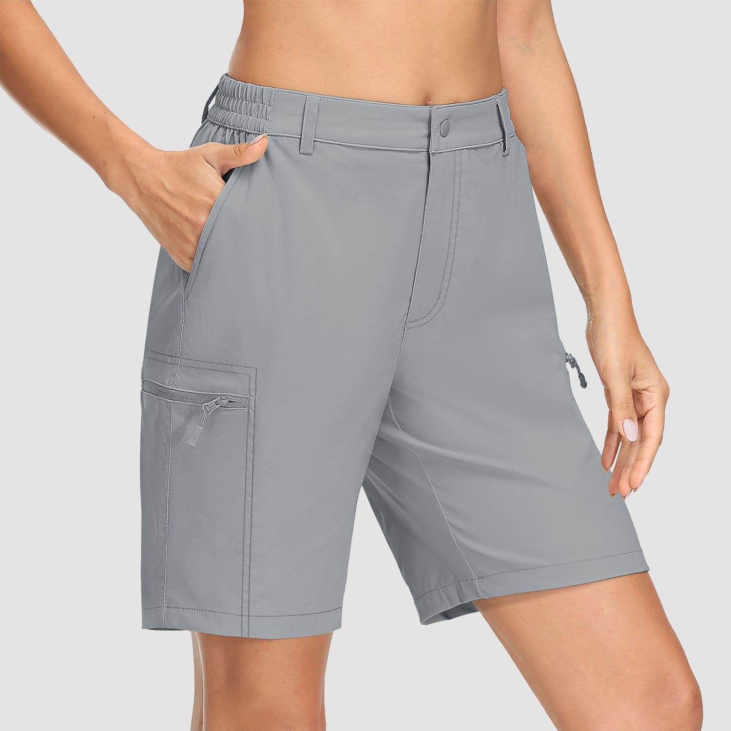 Women's Hiking Shorts - 5-Pocket Ripstop & Quick Dry