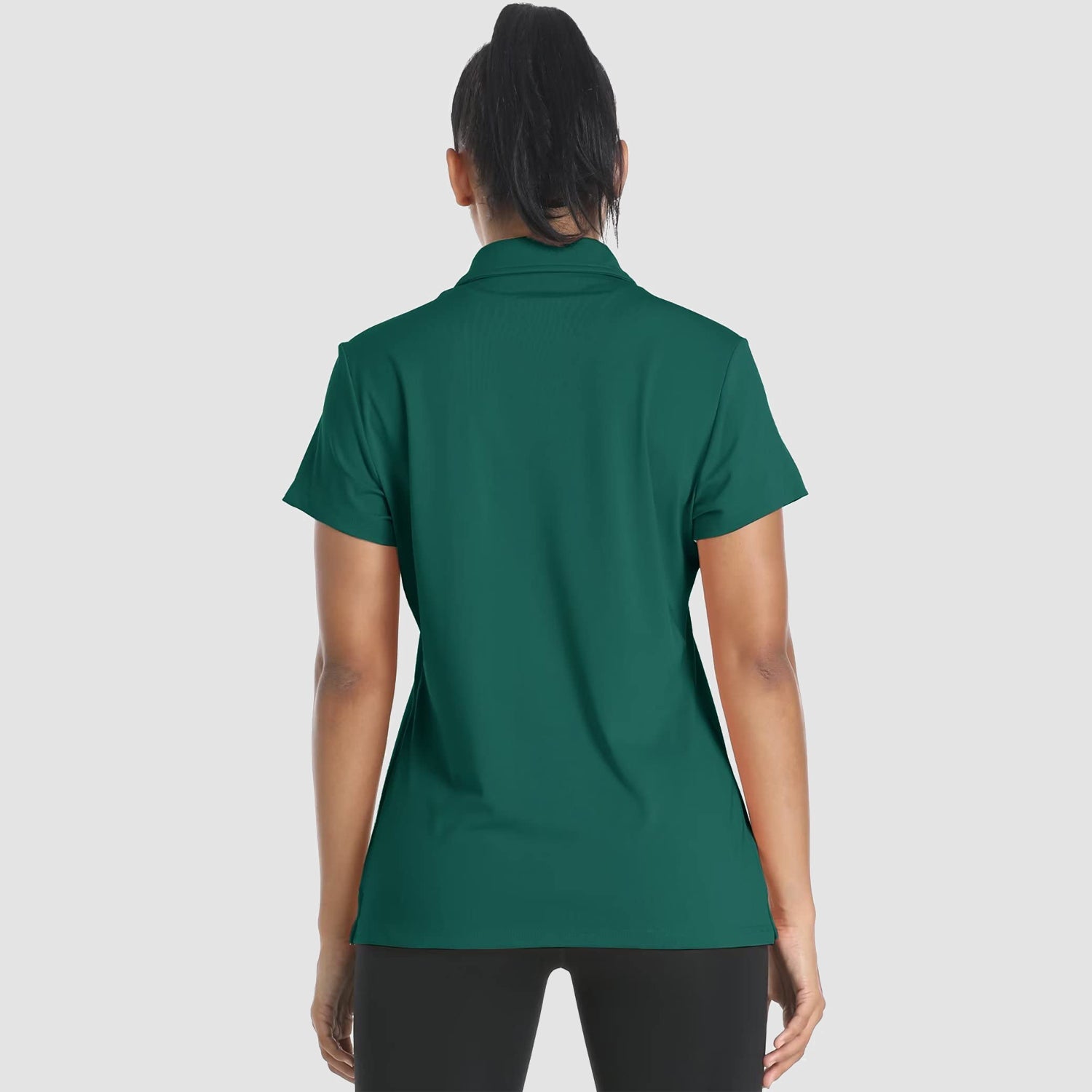 Women's Quick-Dry Polo Shirt - Casual & Golf Short Sleeve