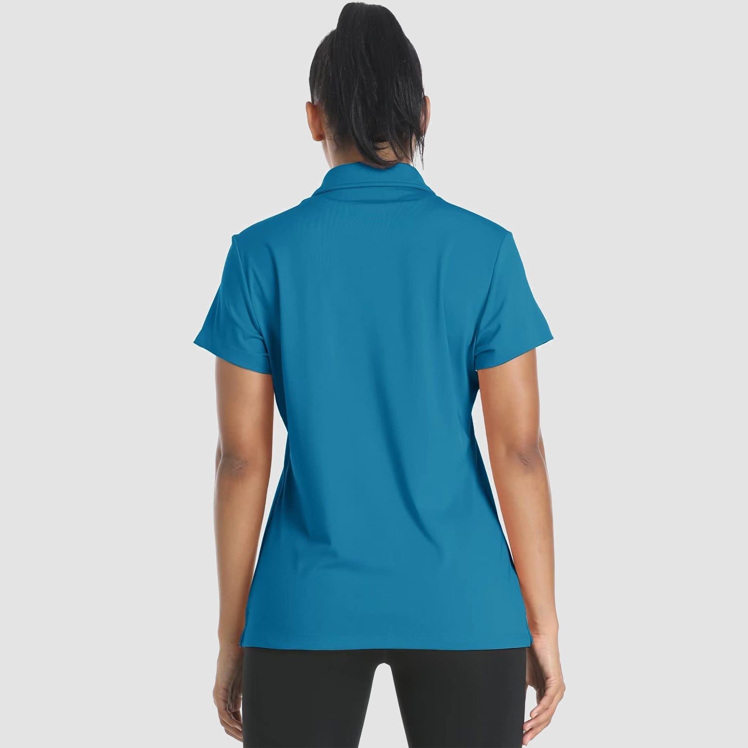Women's Quick-Dry Polo Shirt - Casual & Golf Short Sleeve