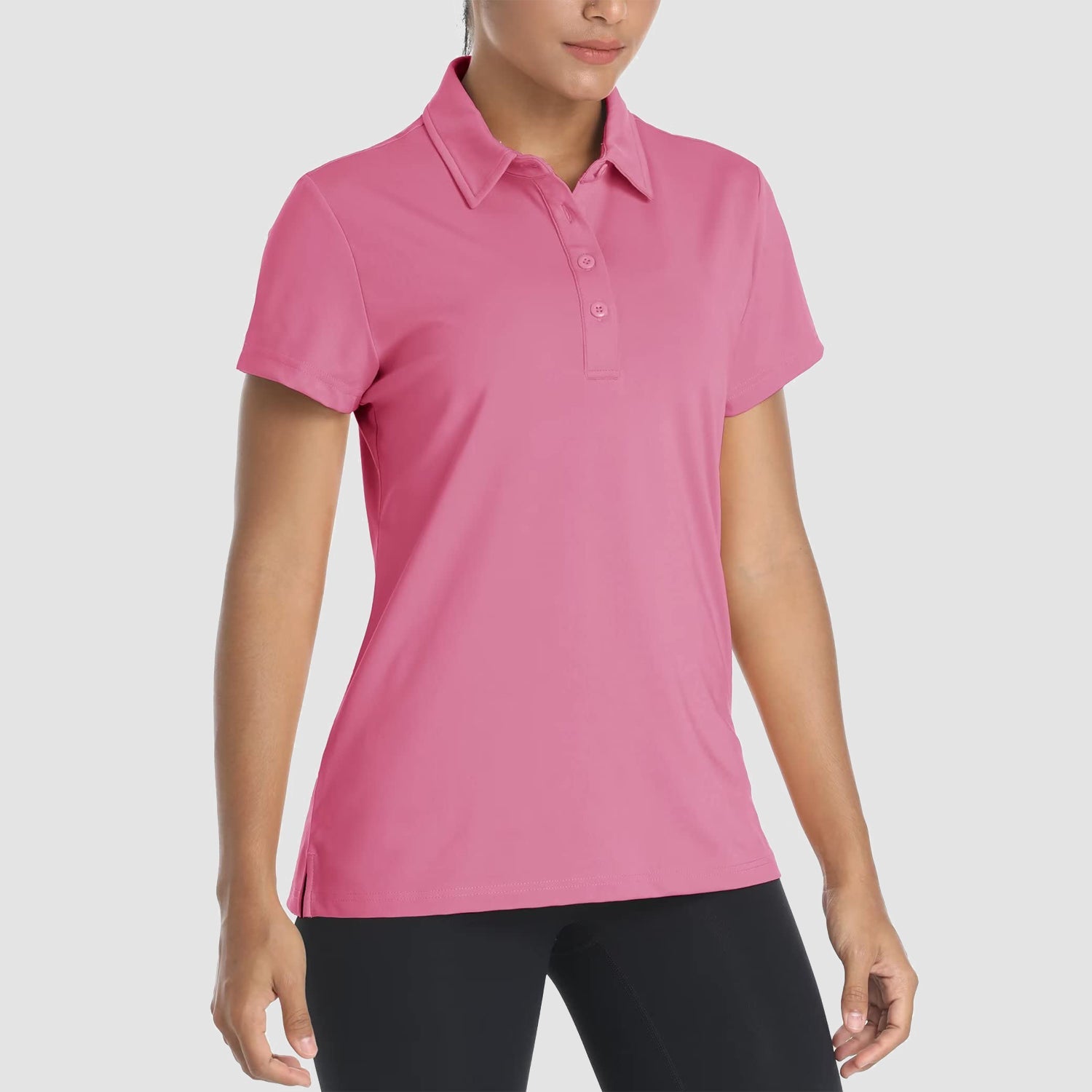 Women's Quick-Dry Polo Shirt - Casual & Golf Short Sleeve
