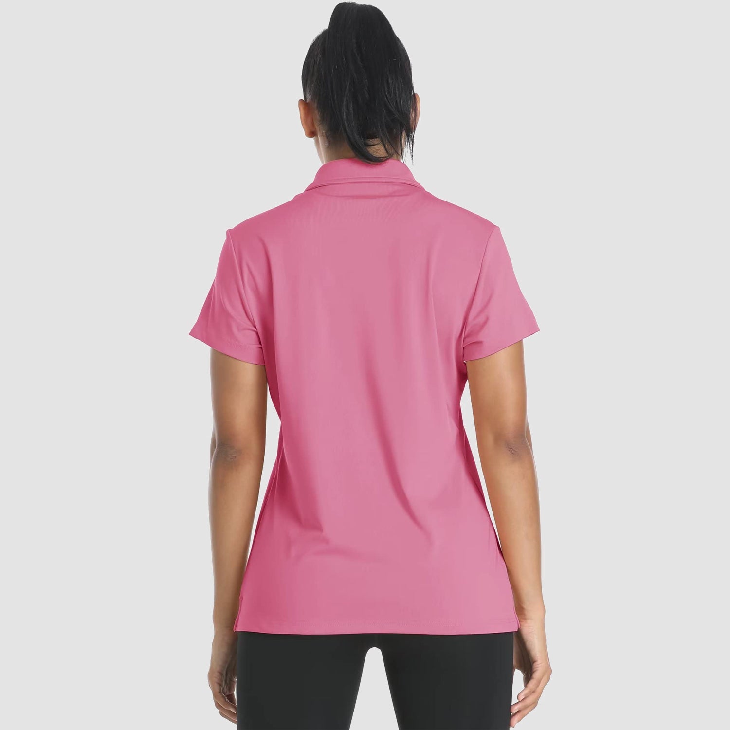 Women's Quick-Dry Polo Shirt - Casual & Golf Short Sleeve