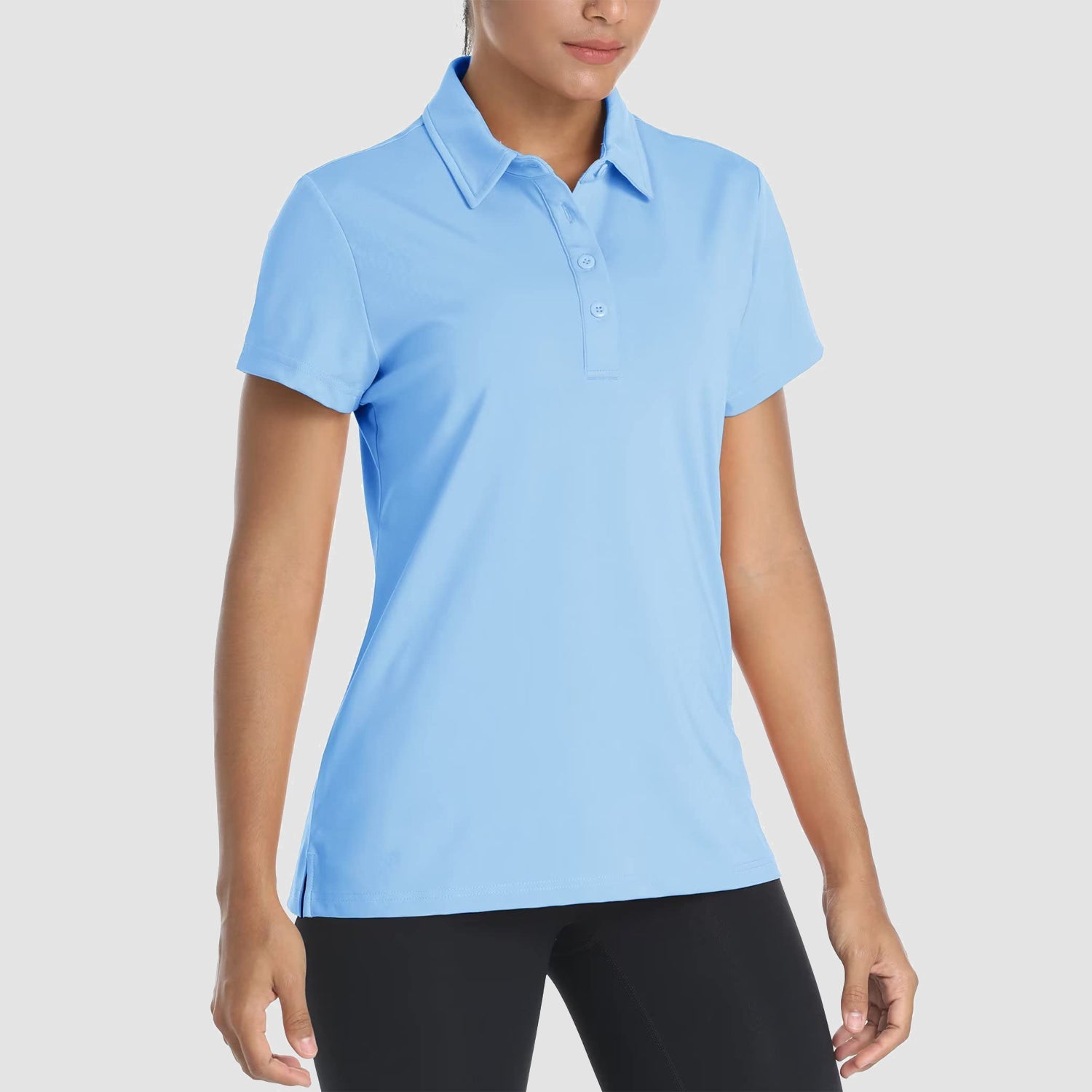 Women's Quick-Dry Polo Shirt - Casual & Golf Short Sleeve