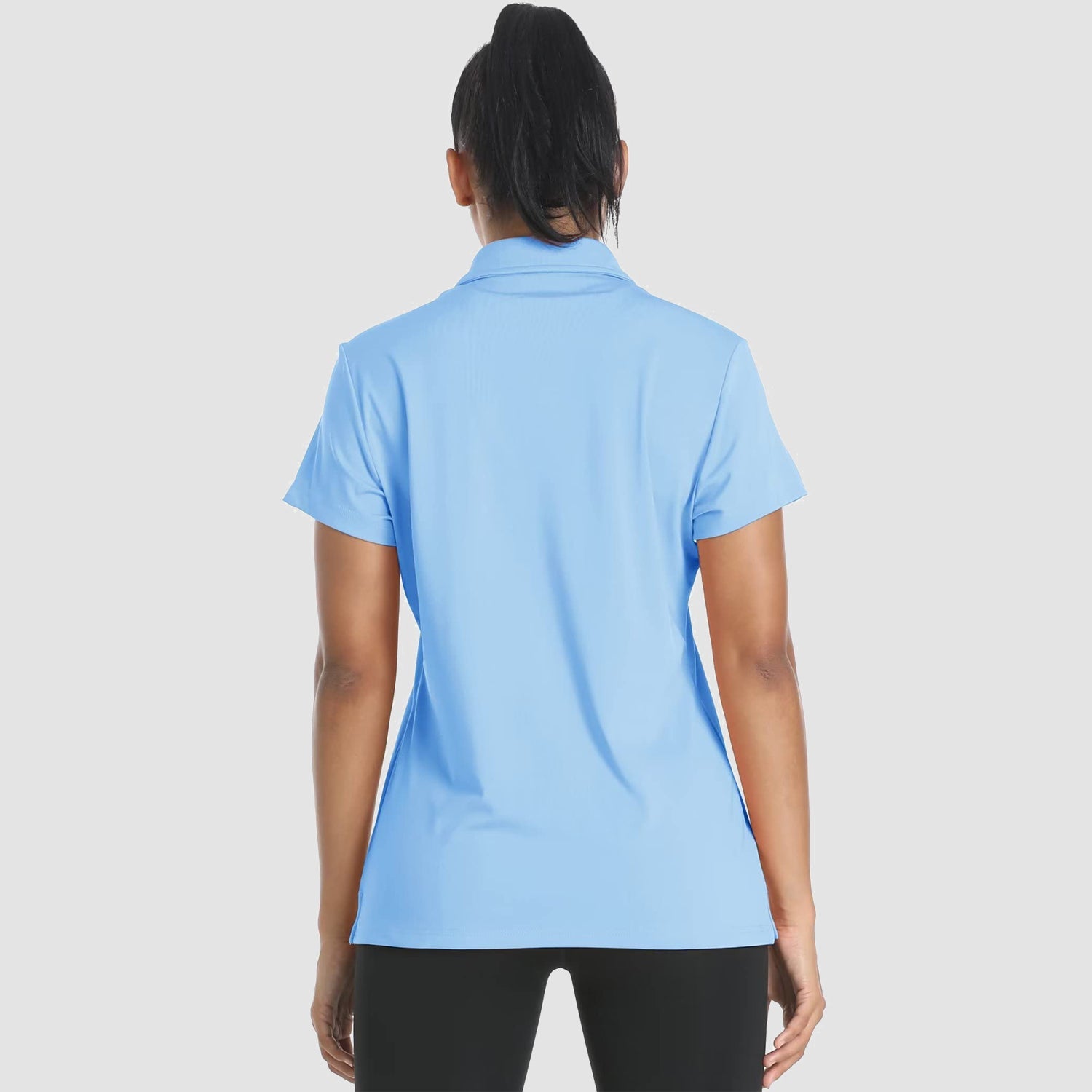 Women's Quick-Dry Polo Shirt - Casual & Golf Short Sleeve