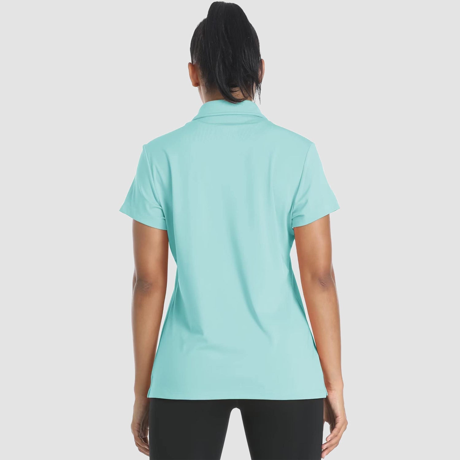 Women's Quick-Dry Polo Shirt - Casual & Golf Short Sleeve